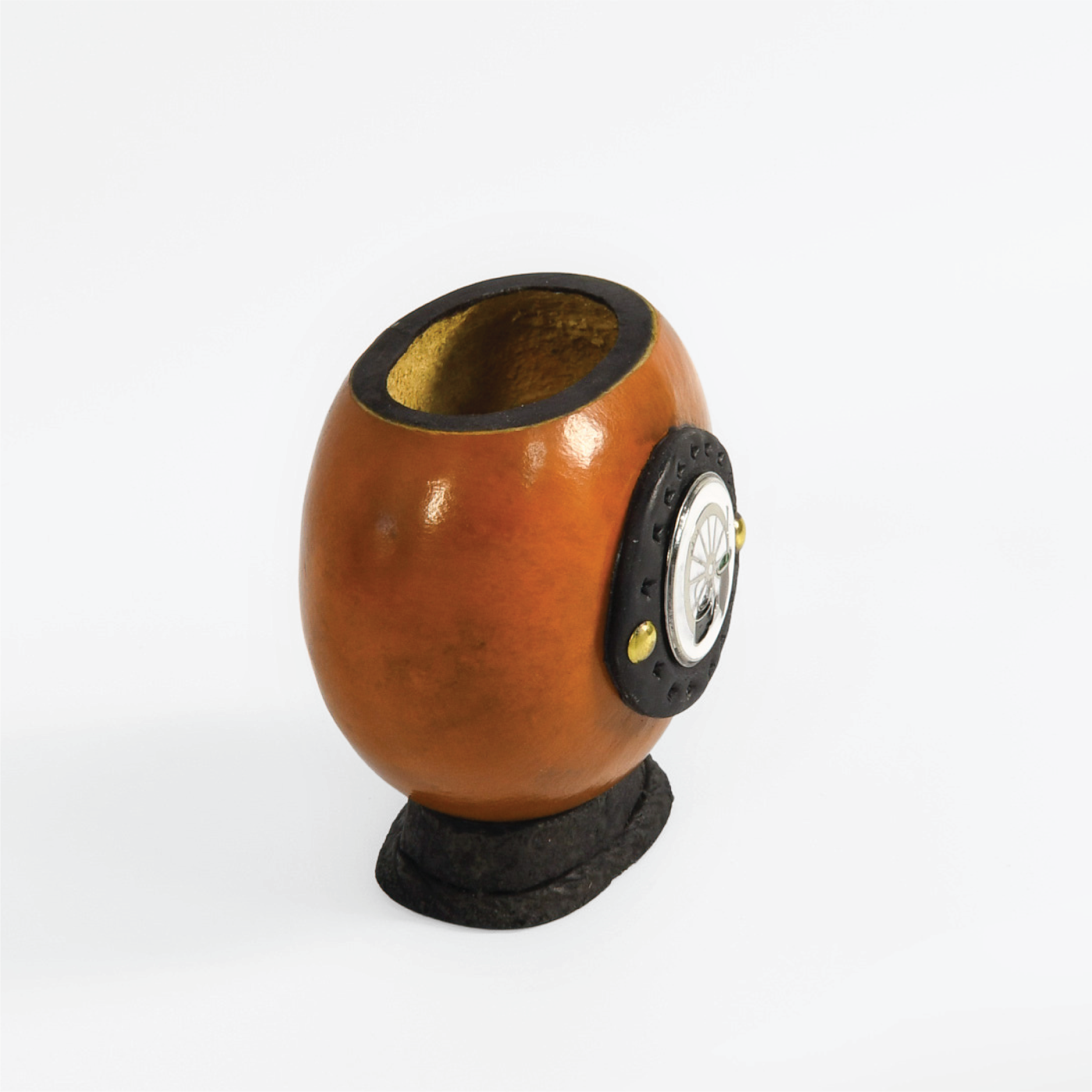 Mate Galleta Criollo con Base Copa y Dije - Imagen 4