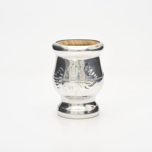 Mate de Palo Santo Forrado con Aluminio