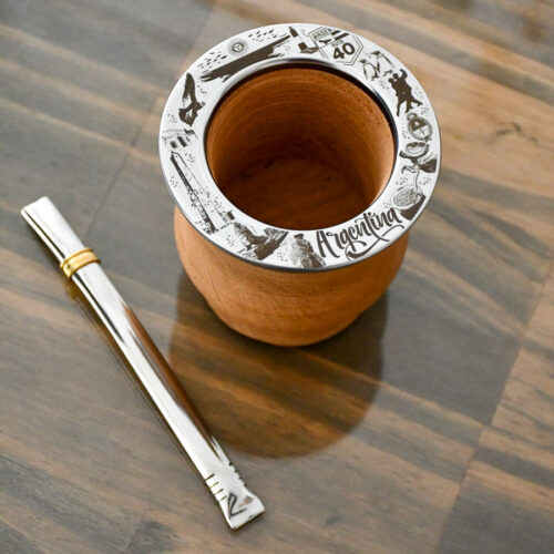 COMBO PERSONALIZADO: Mate + Bombilla + Grabado