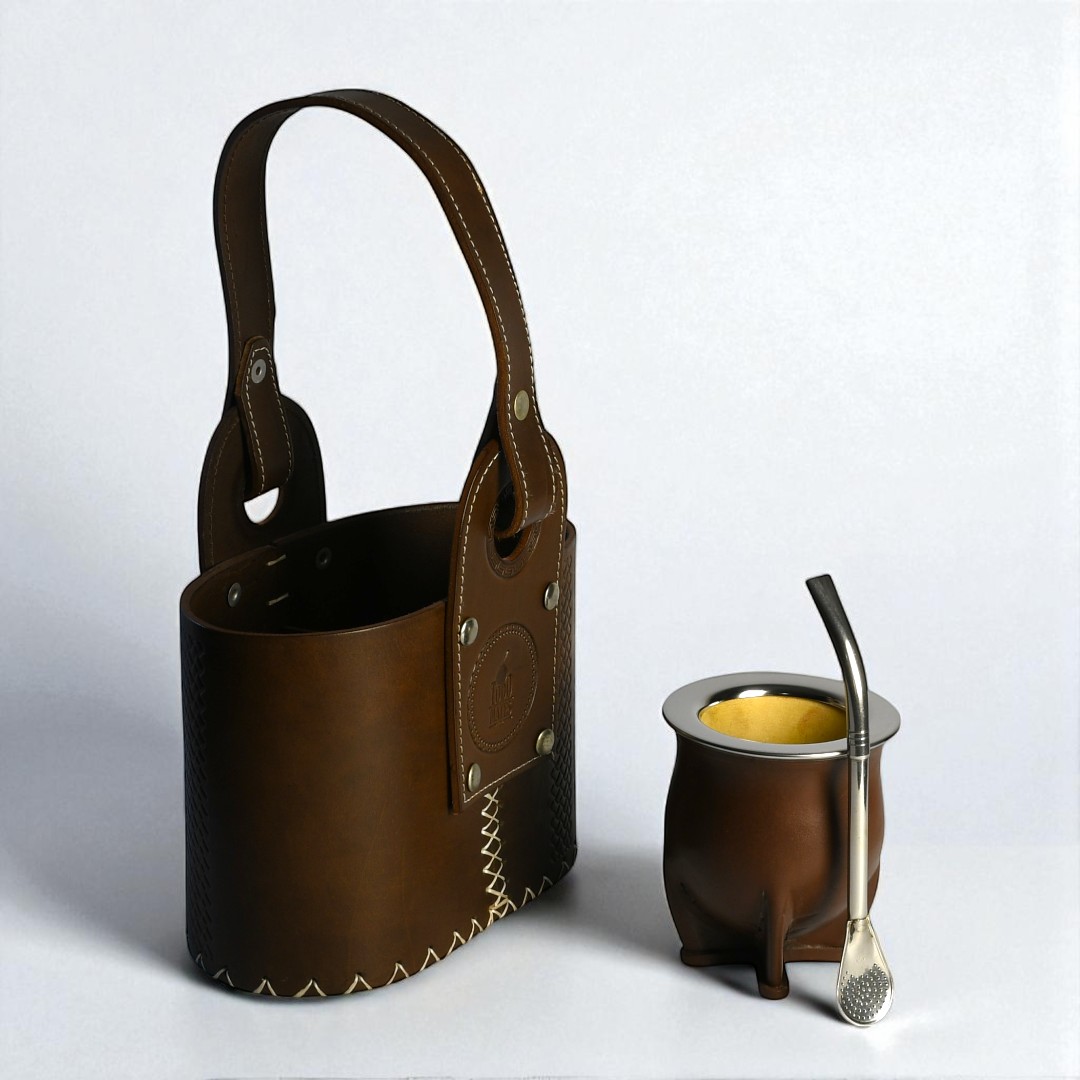 COMBO CANASTO 2: Mate + Bombilla + Canasto + Grabado gratis - Imagen 3