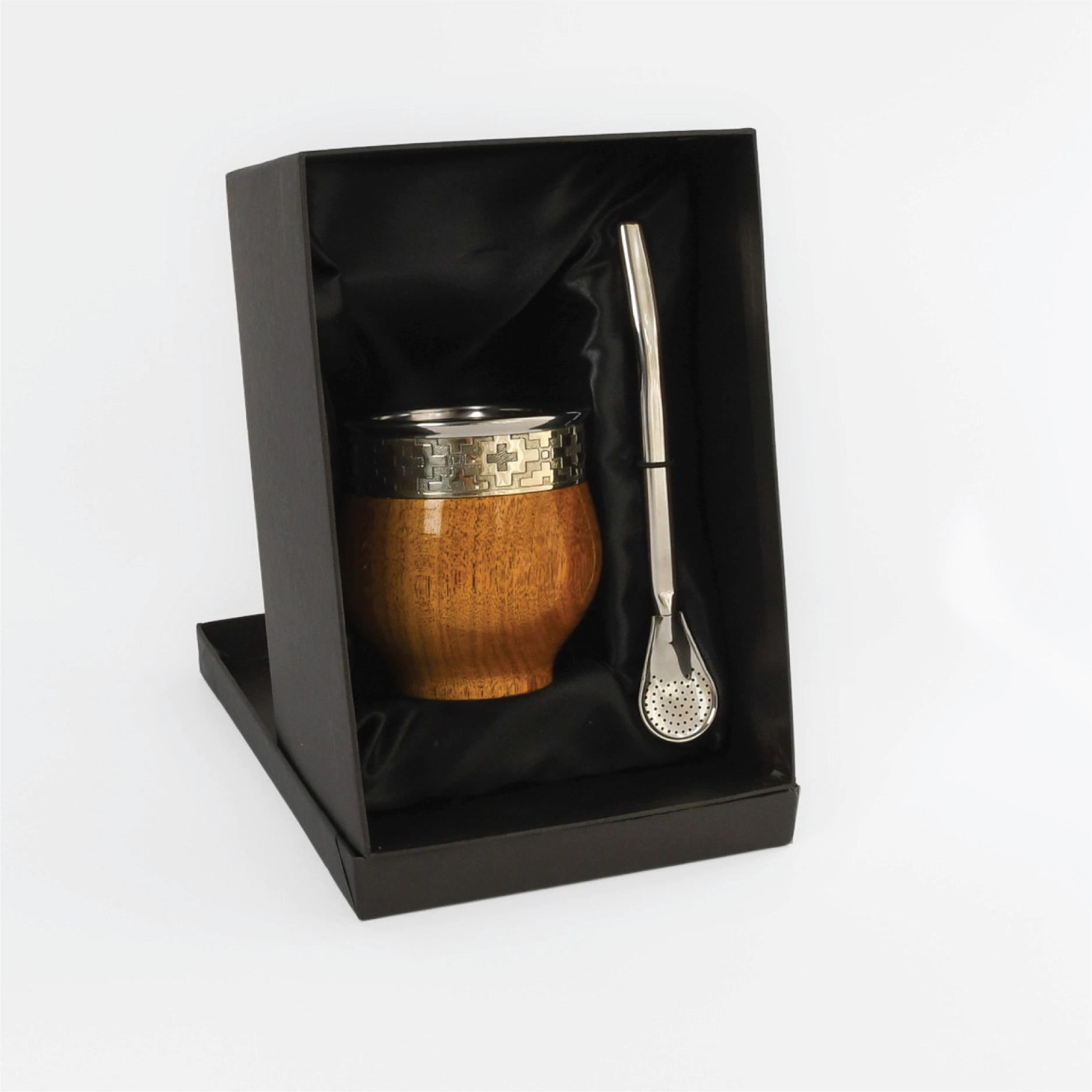COMBO IMPERIAL 4: Mate Imperial de algarrobo + Bombilla + Grabado gratis - Imagen 4
