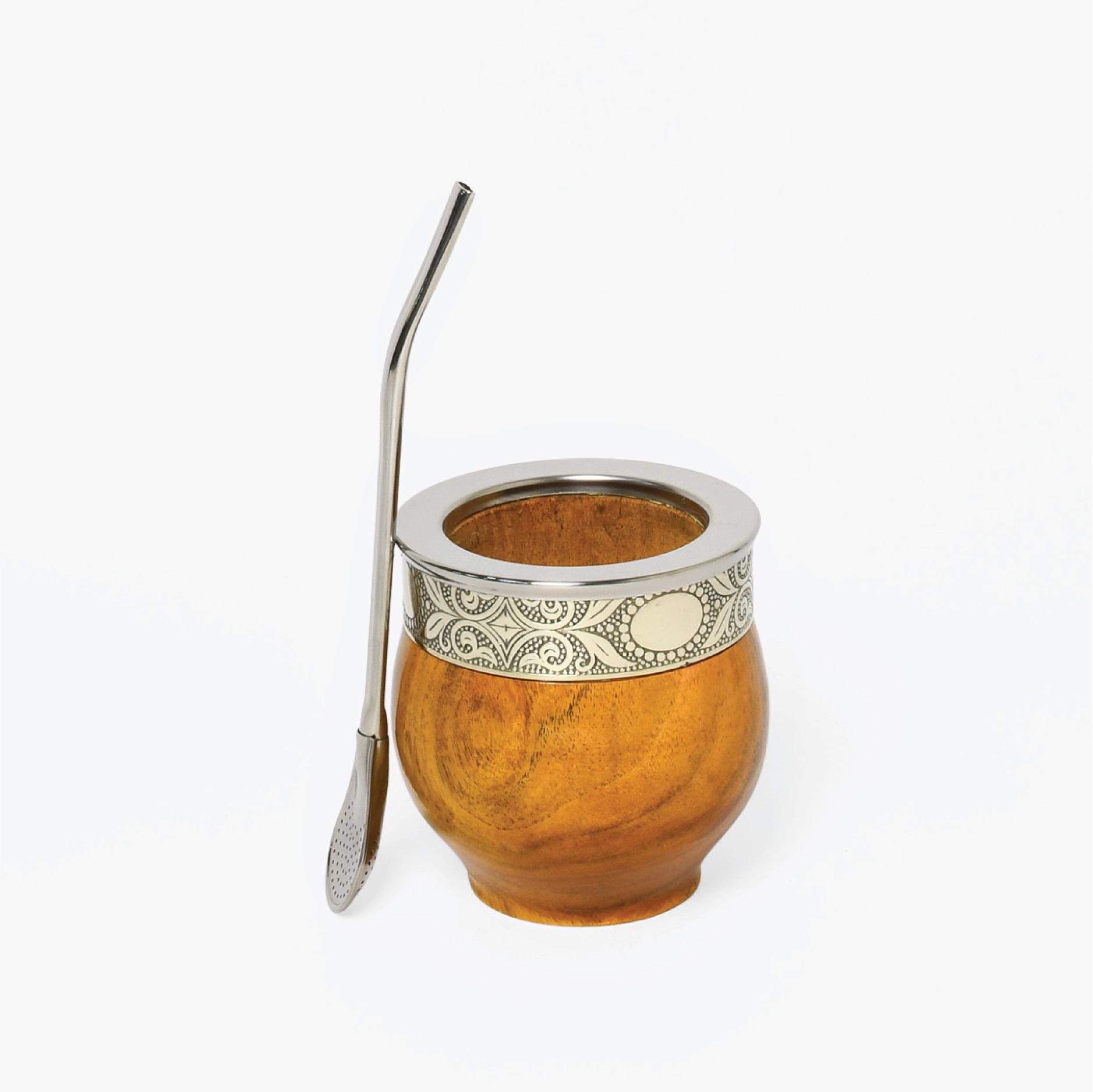 COMBO IMPERIAL 4: Mate Imperial de algarrobo + Bombilla + Grabado gratis - Imagen 3